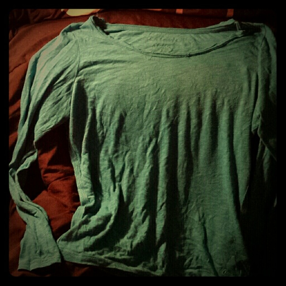 Teal long XL/TG sleeve aero shirt