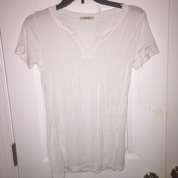 J crew white top