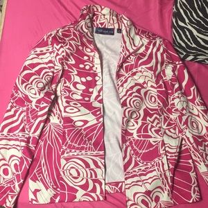 Susan Graver zip up jacket