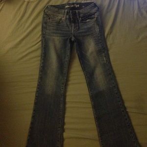 American Eagle Original Boot jeans, size 2 short