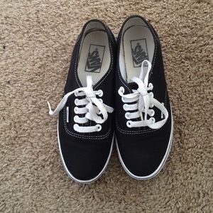 Black Vans