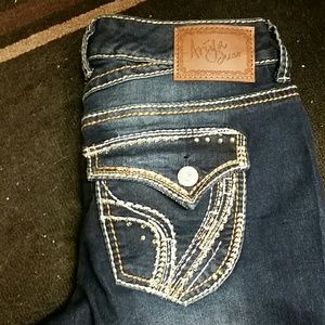 Medium wash jeans
