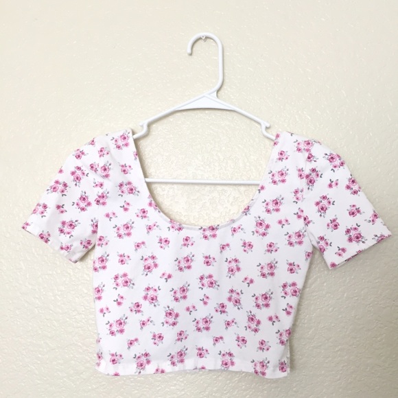 Floral Crop Top
