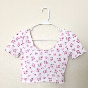 Floral Crop Top