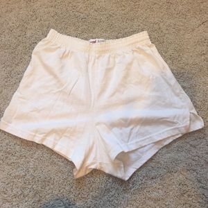 White Soffe Shorts