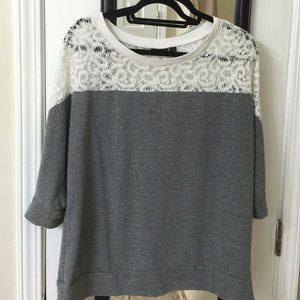 Lace Sweater Size Large