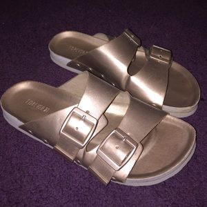 Birkenstock Style Slip on Sandals