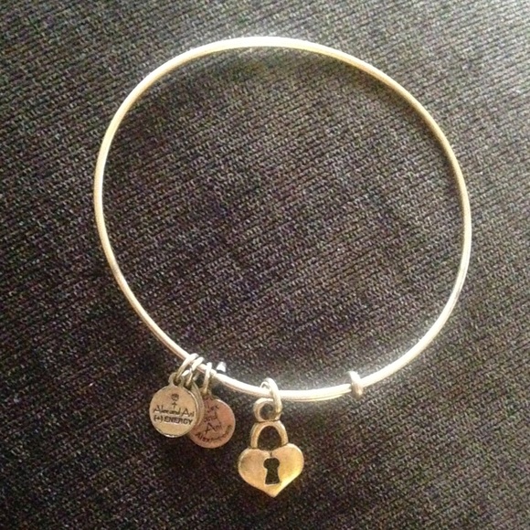Heart Lock Alex and Ani bracelet