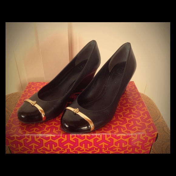 Tory Burch Pacey Sally Wedge Pumps Heels size 7