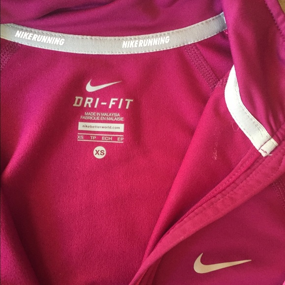 Nike long sleeve dri-fit quarter zip - Picture 2 of 2