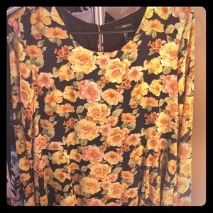 ❤️❤️Forever 21 floral grunge dress NWOT❤️❤️
