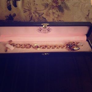 Juicy Couture starter charm bracelet