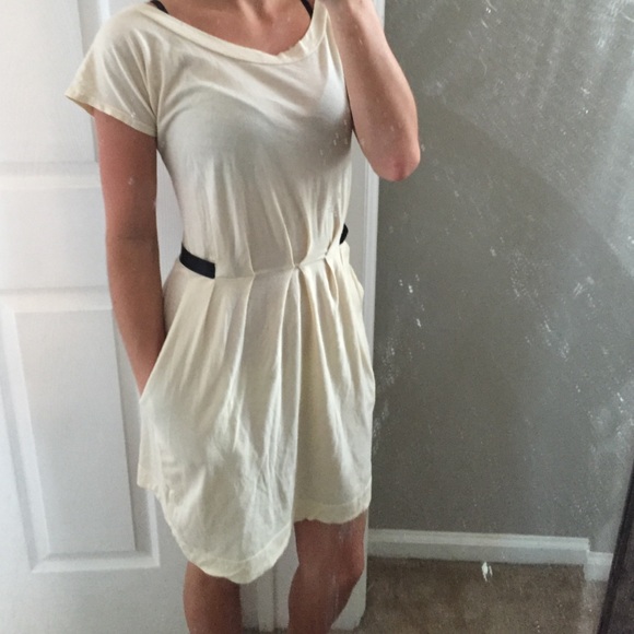 Urban Outfitters Dresses & Skirts - Sparkle & Fade Cream cotton dress