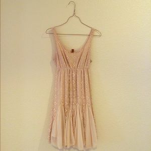 Lace dress from Anthropologie