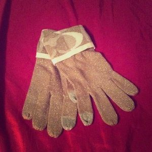 Gold Coach gloves