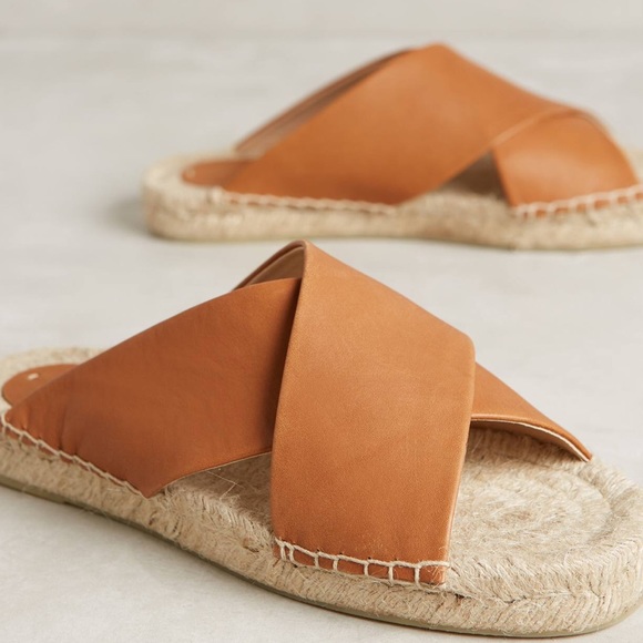 Free People Shoes - NEW Soludos Criss Cross Platform Sandal Leather