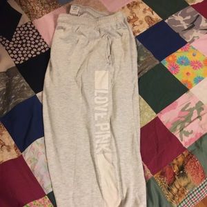 VS PINK cropped pants size L