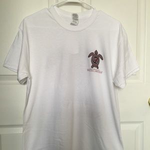 Large Carolina game day tee