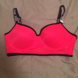 Pink bra