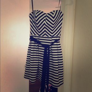 Forever 21 striped tube top dress