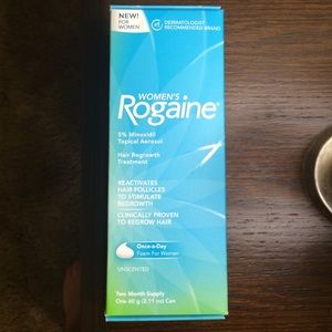 Two month supply of women's Rogaine