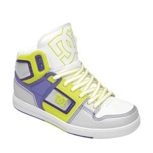 DC WOMENS DESTROYER HIGH SKATEBOARDING SHOES