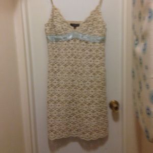 Wendy Hill Crochet dress size 8.