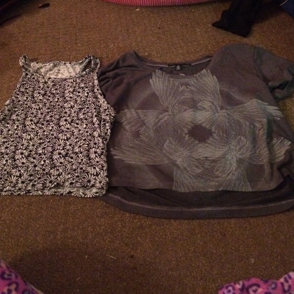 Urban outfitters crop tops