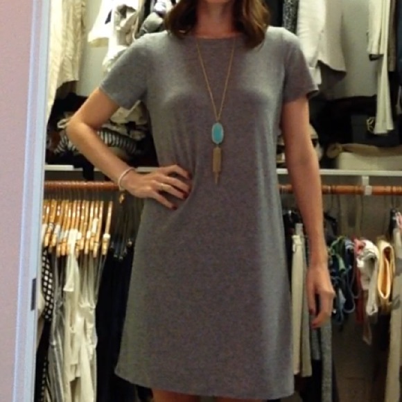Merona t shirt dress. Light grey.