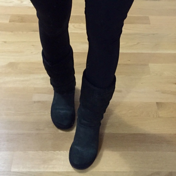 Ugg Australia classic tall black boots size 7