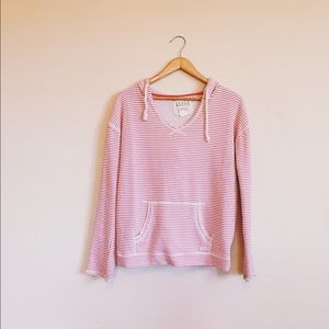 Red Striped Surfer Hoodie