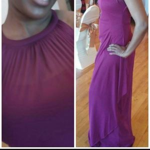 Sangria (purple) Bridal gown