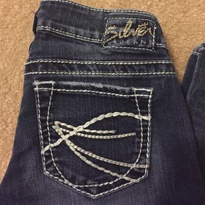 Silver Aiko Bootcut Jeans!