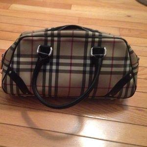 Burberry bag.