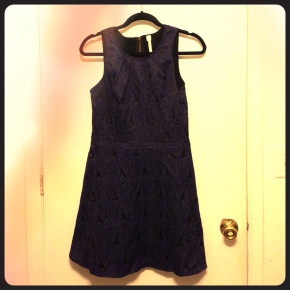 Navy blue dress