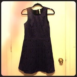 Navy blue dress