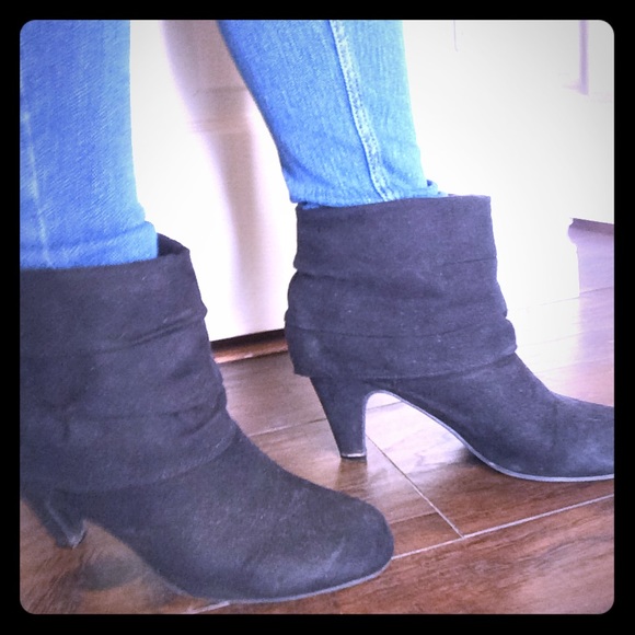 Black booties
