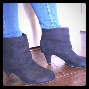 Black booties