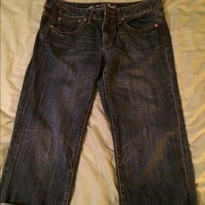 American eagle boy fit crop jeans