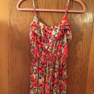 Multicolored floral dress