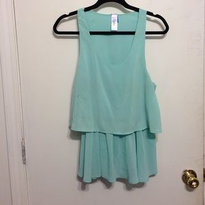 Two layer tank top