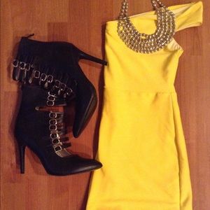 Yellow romper