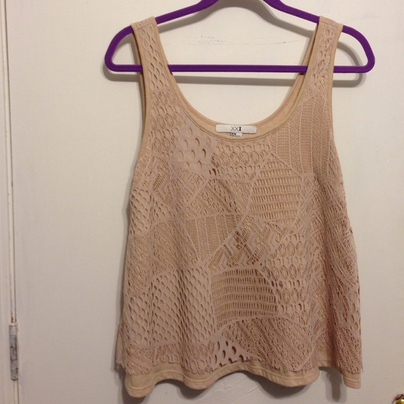 Crochet tank top