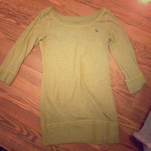 Green Abercrombie and Fitch Top