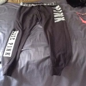 pink Victoria's Secret pants!