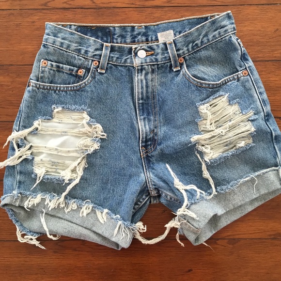 Levis  Pants - Levi Strauss denim shorts