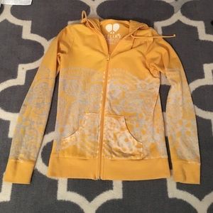Yellow Delias small hoodie