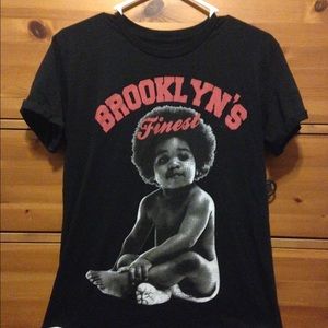 "Brooklyn's finest" Biggie tee