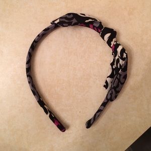 Black, gray and pink headband