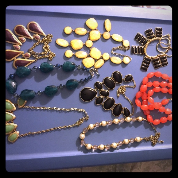 Statement necklaces! $5-10 each!